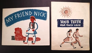 1942 & '44 American Dental Association Children's Booklets on Teeth Cleaning - Picture 1 of 5