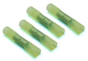 XSCORPION HSBCY Butt Connectors 10/12ga. Yellow (50 pack) Heat Shrink - Picture 1 of 1