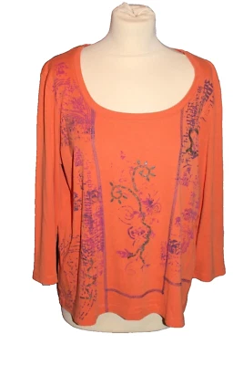 HAUT TEE SHIRT FEMME   °°° CHRISTINE LAURE °°° TAILLE 3  - Photo 1/3