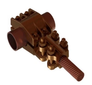Travis Pattern & Foundry Copper Tee Connector - Pipe Run to Cable Tap - # 12-665 - Bild 1 von 11