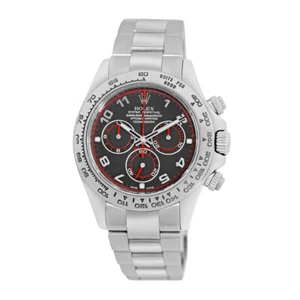 ROLEX 18K White Gold 40mm Daytona Cosmograph Racing 116509 Warranty Box MINTY - Picture 1 of 6