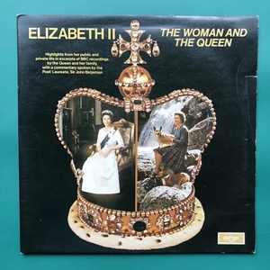 Elizabeth II WOMAN AND QUEEN Silver Jubilee LP +SOUVENIR BOOK Winston Churchill - Picture 1 of 12