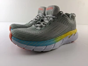 Hoka One One Clifton 5 klassischer grauer Mesh-Sportschuh für Damen US 7 - Bild 1 von 17
