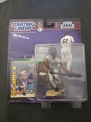 Ken Griffey Jr. Seattle Mariners 1999 Starting Lineup Figure & Card Sealed - Image 1 of 4