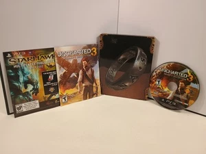 Uncharted 3: Steelbook Edition (PlayStation 3, 2011) Spielehülle Handbucheinsatz - Bild 1 von 9