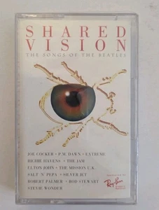 Songs of The Beatles Shared Vision Cassette New Sealed ~Cocker~Wonder~ Elton Jam - Picture 1 of 5