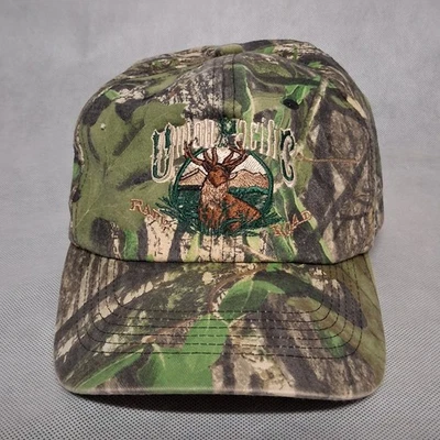 Legend Union Pacific Railroad Ciervo Snapback Camuflaje Gorra Sombrero Roble Mossy Foto 1 de 4