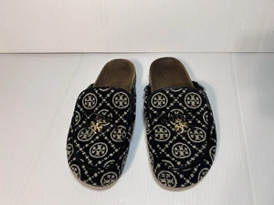 Tory Burch Charm Slide Mule Shoe Women Size 8 1/2 M - Picture 1 of 8
