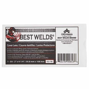 Best Welds SP-1 Cover Lens 2in x 4-1/4in - Picture 1 of 1
