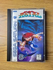 ASTAL - Sega Saturn - Complete in box CIB - With Register Card 