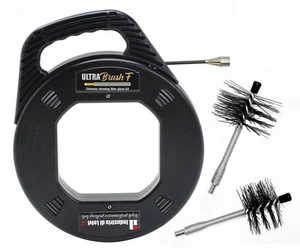 Nuovo ULTRABrush | Kit pulizia Pulizia Canna Fumaria stufa a Pellet Scovolo - Foto 1 di 12