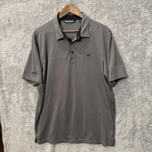 Camisa polo gris con bordado Jameson Travis Mathew para hombre talla XL - Imagen 1 de 8
