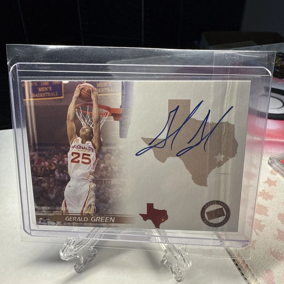 Press Pass 2005 autógrafo de novato Gerald Green 💥💥💥 Foto 1 de 2