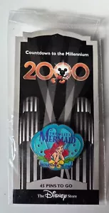 Pin's Disney Compte à rebours pour le millénaire La petite sirène #46 NEUF SCELLÉ - Photo 1/3