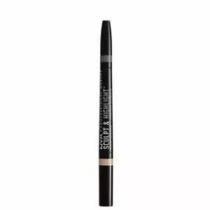 NYX Sculpt and Highlight Brow Contour, Eyebrow Pencil, Golden Peach / Black - Picture 1 of 5