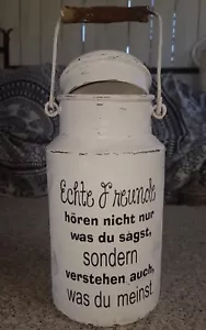 Shabby chic wasserf.Aufkleber f.Schild Möbeltattoo Stuhl Milchkanne Zink Fenster - Bild 1 von 13