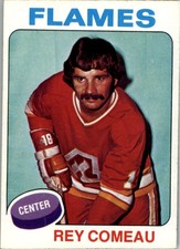 1975-76 TOPPS HOCKEY #248 REY COMEAU ATLANTA FLAMES