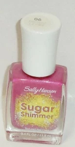 1 Sally Hansen SUGAR SHIMMER TEXTURED Nail Color Nail Polish BERRIED UNDER #06 - Picture 1 of 1