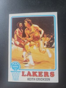 Keith Erickson 1973-74 Topps #117 Los Angeles Lakers 