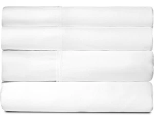 SHEEX Original Performance FLAT Sheet only King/Cal King ( Bright White ) - Picture 1 of 5