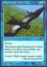 Skyshroud Condor X4 (Tempest) MTG (NM) *CCGHouse* Magic