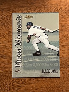 2000 Topps Finest Series 2 Finest Moments #FM3 Tony Gwynn San Diego Padres