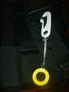 Ferrite Ring with Plastic snap clips and lanyard suit Minelab gpz7000 detector. - Picture 1 of 6