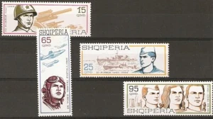 Albania Albanien Albanie 1968 MiNr 1295-1298 MNH** Army Anniversary - Picture 1 of 1