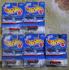 Mattel Hot Wheels 1998 First Editions CAT-A-Pult #681 Lot Of 5 - Picture 1 of 6
