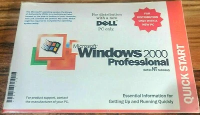 Dell Microsoft Windows 2000 Professional Product Recovery CD W2K PC Laptop  - Image 1 of 2