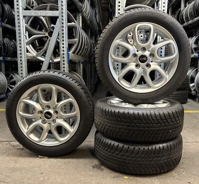 4 Orig MINI Winterräder Loop Spoke 494 195/55 R16 87H F55 F56 F56 BEV F57 685510 - Bild 1 von 4