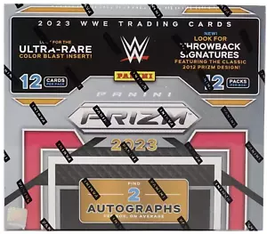 PANINI PRIZM WWE WRESTLING HOBBY BOX 2023 NUOVO SIGILLATO in fabbrica - Foto 1 di 2