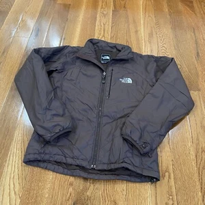 Y2K North Face Womens Puffer Jacket Size S Brown Full Zip Primaloft Insulated - Picture 1 of 6