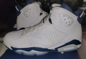 Nike Air Jordan 6 Retro Midnight Navy Size 12 - Picture 1 of 4