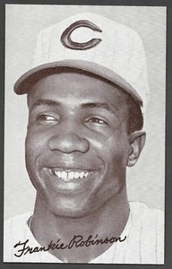 1947-66 EXHIBIT SUPPLY COMPANY Frank Frankie Robinson CINCINNATI REDS NM A - Picture 1 of 2