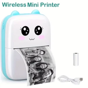 Mini imprimante portable compatible avec IOS et Android - Photo 1/6