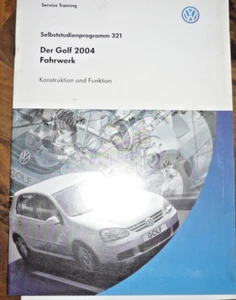 VW GOLF 2004 Fahrwerk Selbststudienprogramm 2003 Schulungsheft - Bild 1 von 1