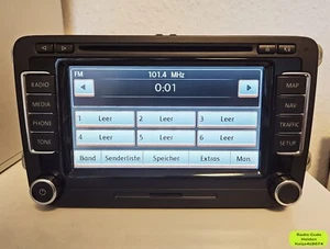 VW RNS 510 Radio original Volkswagen Continental Autoradio mit Code 1T0035680B - Bild 1 von 12