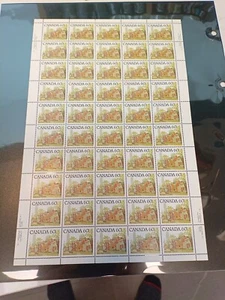 Canada 1982, SC#723Ci, Ontario Street Scene, Full Page - Mint - Never Hinged - Picture 1 of 4