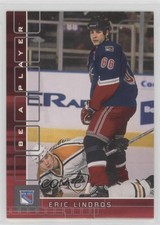 2001-02 ITG Be A Player Memorabilia Ruby /200 Eric Lindros #315 HOF