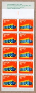 Schweden 1969 Europa Cept Booklet MNH** - Bild 1 von 1
