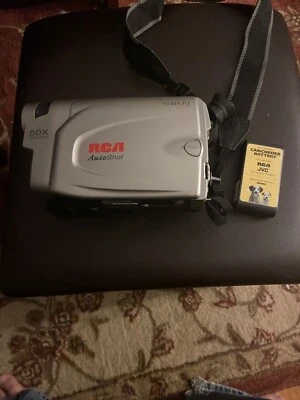 RCA AutoShot Steady Pix 50X Camcorder. Comes As Is And For Parts Only. Untested - Image 1 of 2