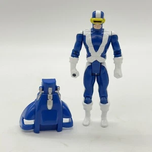The Uncanny X-Men Cyclops Laser Light Eyes Action Figure Marvel Toy Biz 1991 - Picture 1 of 14