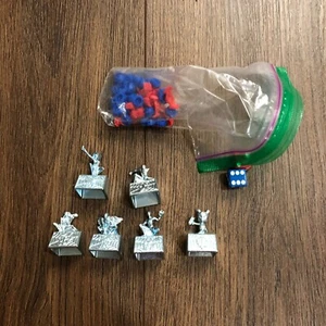 Piezas de repuesto FICHAS DE METAL Monopoly Marvel Spider-Man + Piezas + Dados LEER - Imagen 1 de 10
