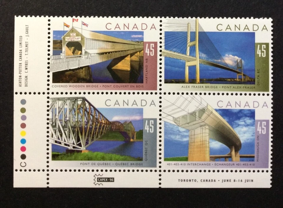 BroadviewStamps Canada #1573a LL PB.  MNH VF. - Image 1 of 1