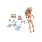 Vintage 1993 Dr Barbie Doll Usłysz bicie serca dziecka - Naga - Nadal działa!