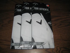 3 BRANDNEUE Callaway Tour Authentic Herren LH Cadet Extra Large Handschuhe - Bild 1 von 1