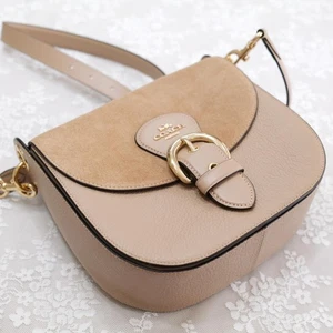 COACH beige shoulder bag flap type - Picture 1 of 12