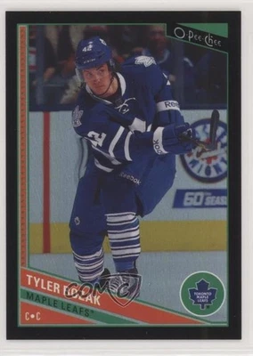 2013-14 O-Pee-Chee Black Rainbow Foil /100 Tyler Bozak #327 - Image 1 of 2