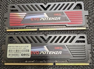 GeIL EVO Potenza 16GB (2x8GB) DDR3 2133MHz CL10 PC3-17000 – GPB316GB2133C10ADC - Picture 1 of 3